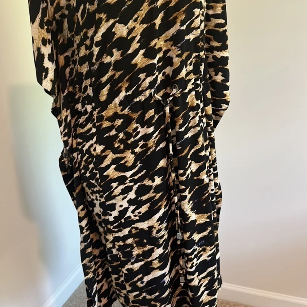 Calvin Klein Leopard Dress Size 6 Corpcore